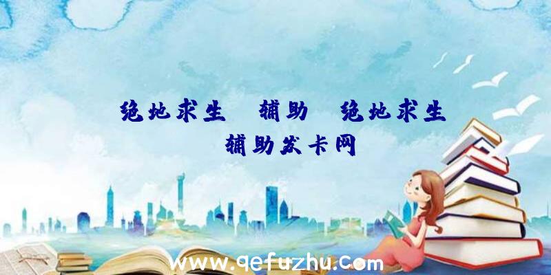 「绝地求生tt辅助」|绝地求生ez辅助发卡网
